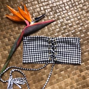 ❌SOLD❌ Strapless swim top